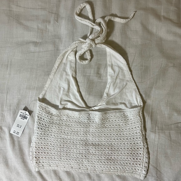 Hollister Crochet Halter Top with Sunflower Design | Never Worn - Picture 2 of 2